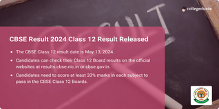 CBSE Result 2024 Class 12 Result Out @results.cbse.nic.in; Check Direct Link Here